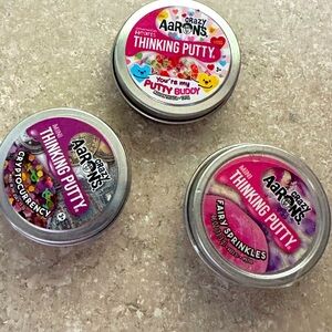 Crazy Aaron’s Mini Thinking Putty set